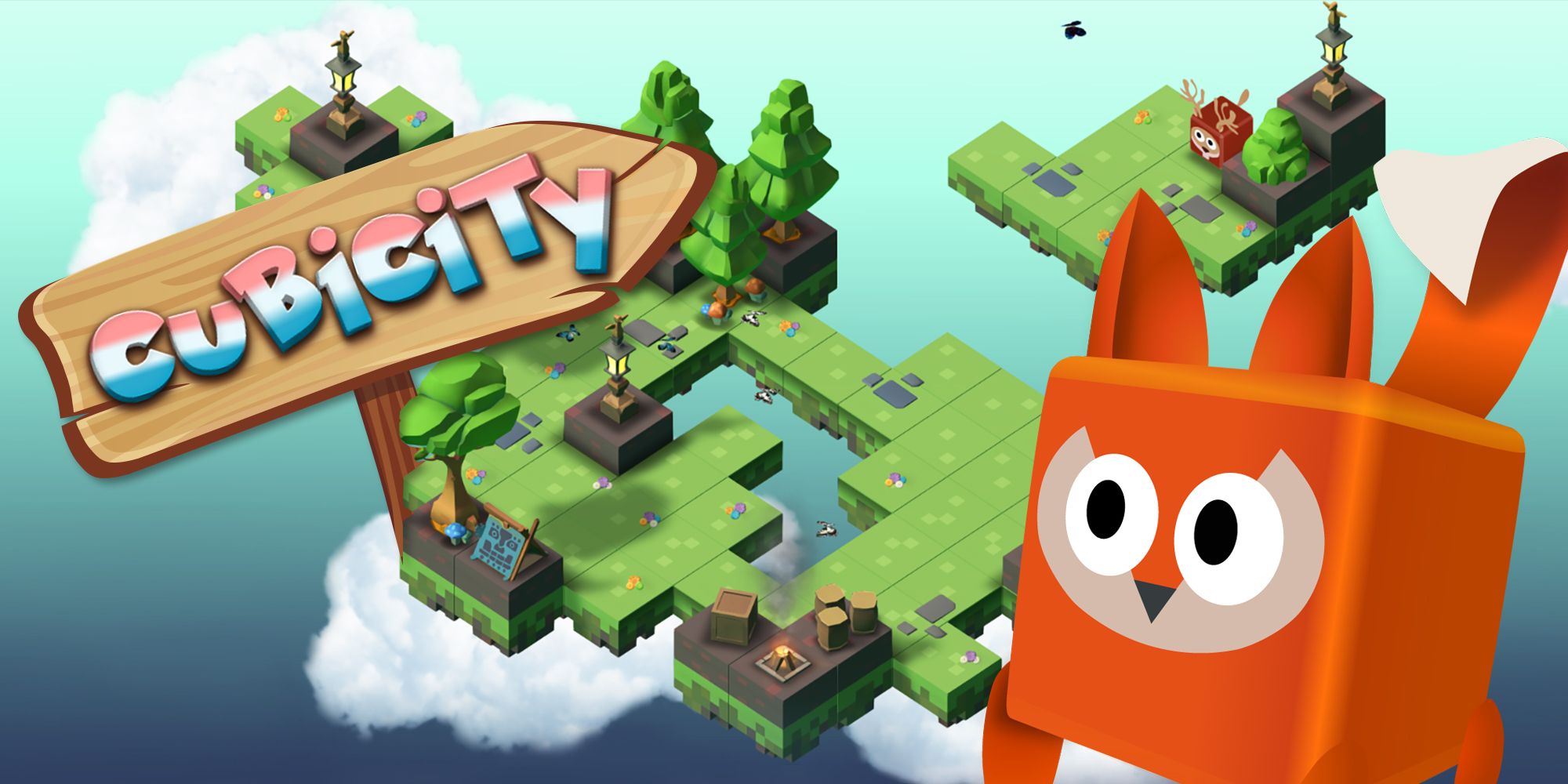 OverGamez anuncia o jogo de aventura baseado em cubos Cubicity
